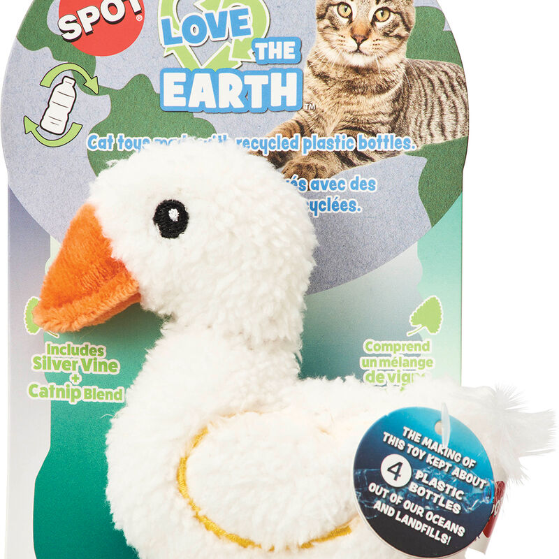 SPOT, Love the Earth, Barnyard Bird - Asst 4" - Chase Cat Toy image number null