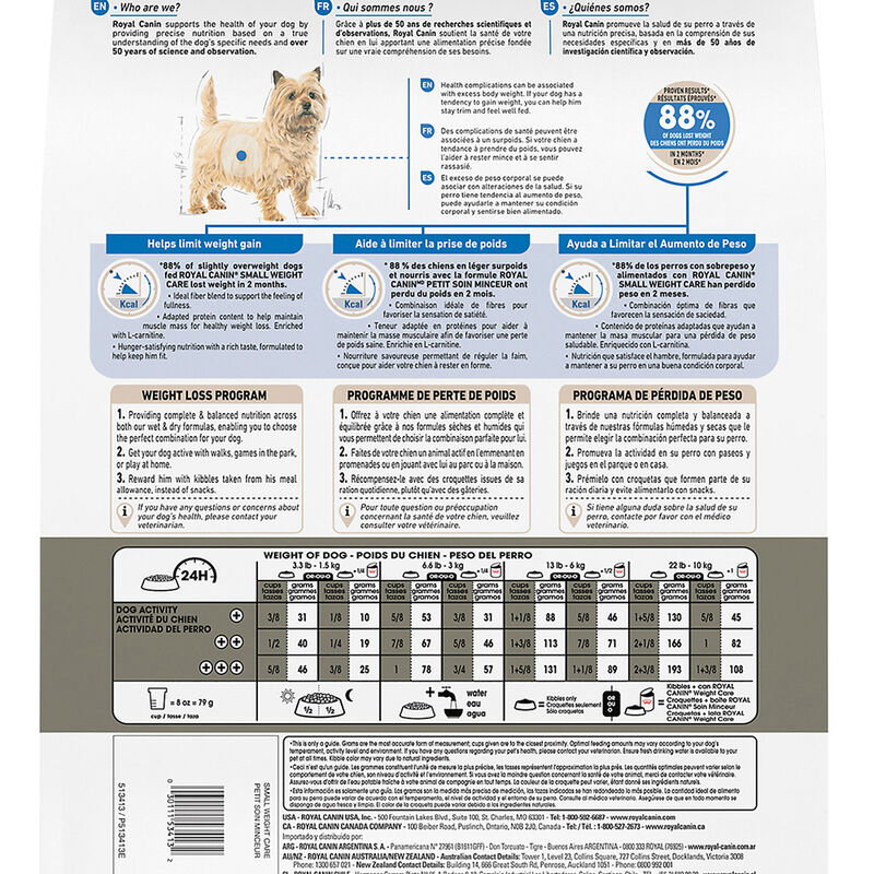 Royal Canin, Size Health Nutrition Small Weight Care - Dry Dog Food image number null