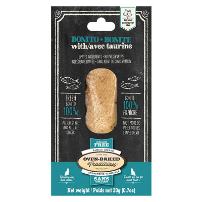 Oven Baked, Fillet - Bonito with Taurine - Cat Treats