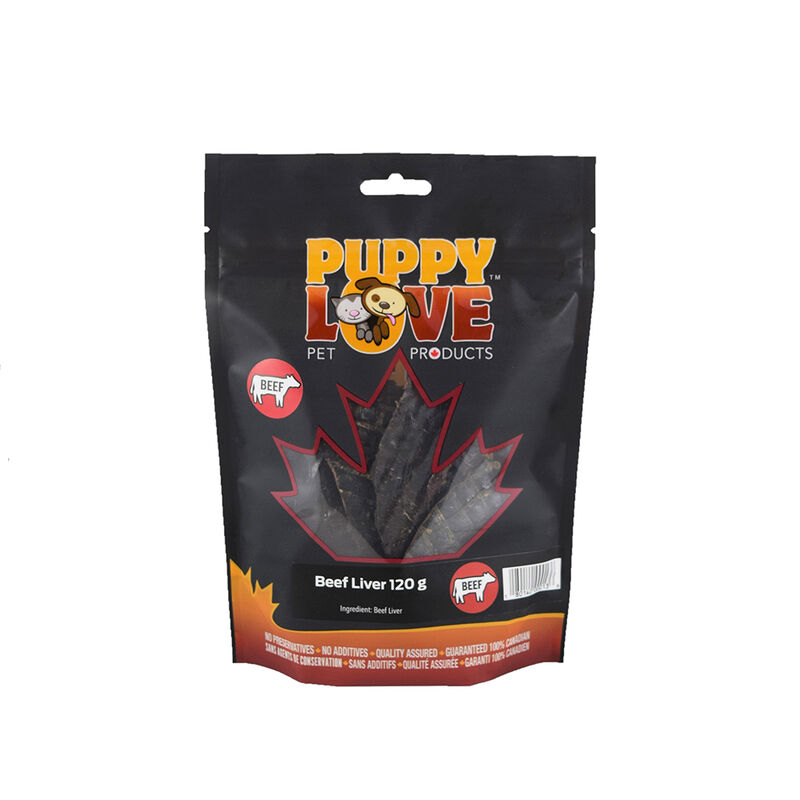 Puppy Love, Beef Liver - 120 g image number null