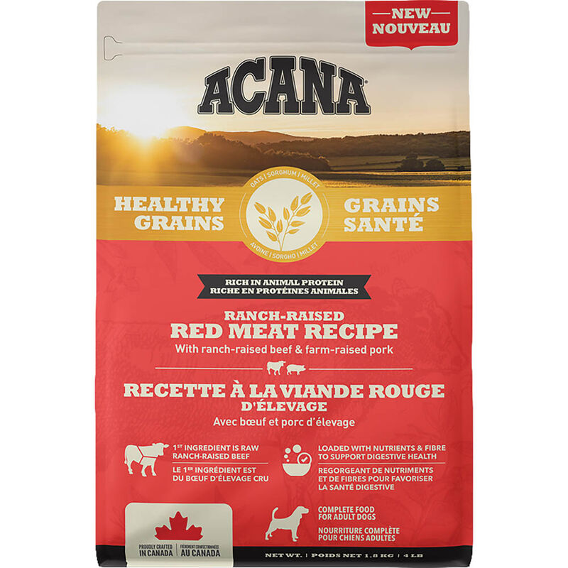 Acana, Adult - Healthy Grains - Red Meat - Dry Dog Food image number null