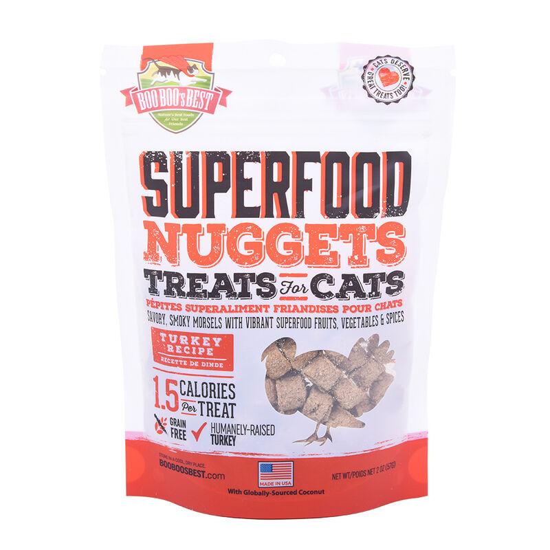 Boo Boo Best, Feline Dehydrated Treats - Turkey - 56 g image number null