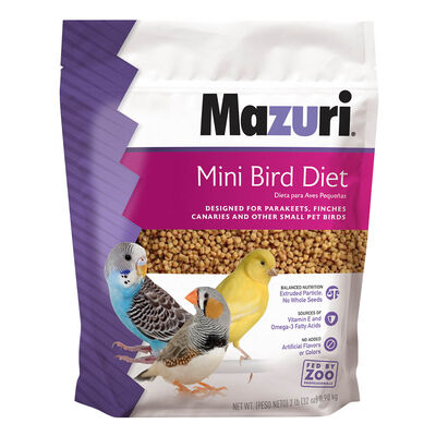 Mazuri, Mini Bird Diet - 2 lb