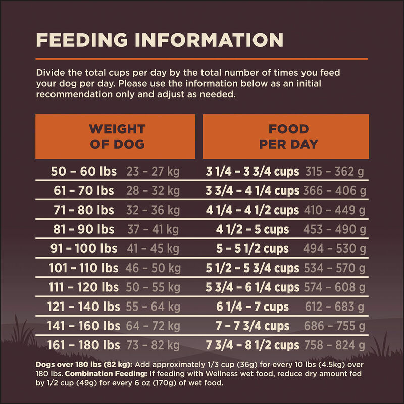 Wellness, Core, Grain Free Large Breed - 26 lb - Dry Dog Food image number null