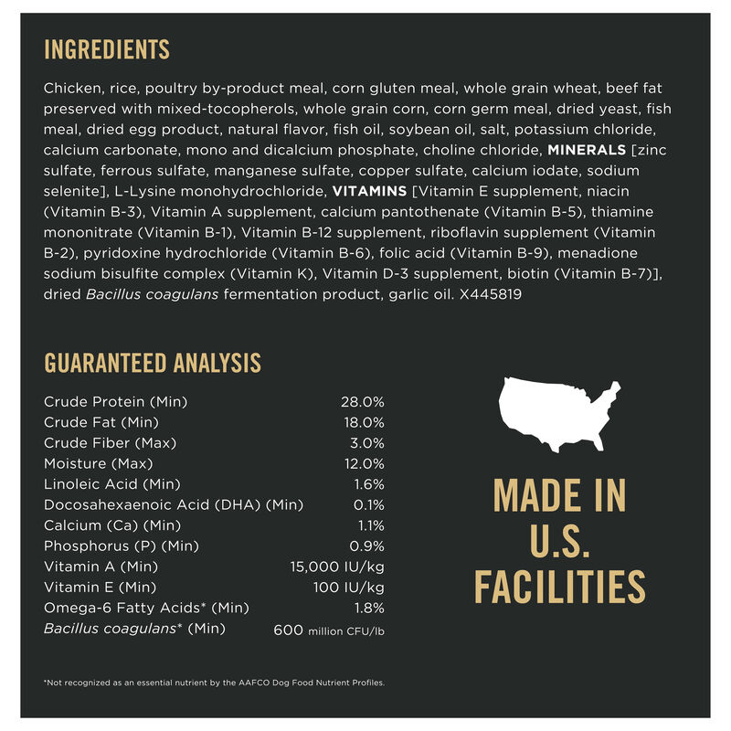 Purina Pro Plan Development Under One Year Puppy, Chicken & Rice Dry Dog Food Formula image number null