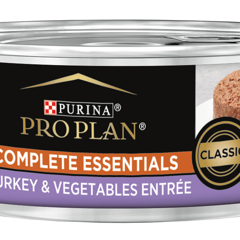 Pro Plan Wet Cat Complete Essentials Grain Free Turkey & Vegetable EntrÃ©e 156g image number null
