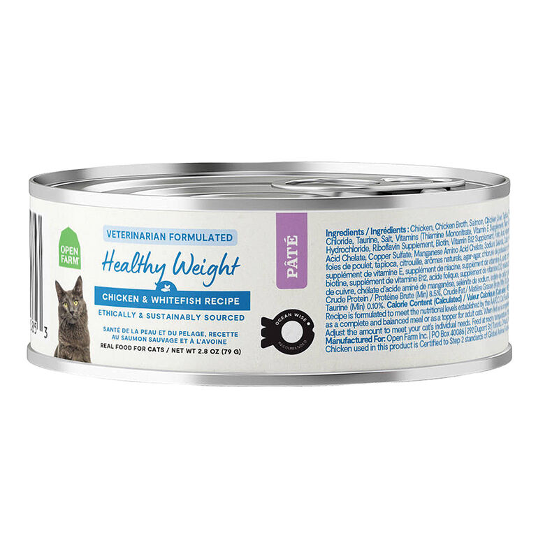Open Farm, Healthy Weight Chicken & Whitefish - Wet Cat Food image number null