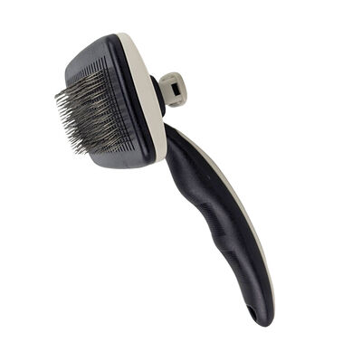 Tux, Self-Cleaning Slicker Pin Brush Large
