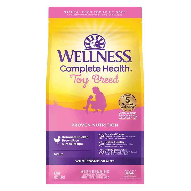 Wellness, Dog Toy Breed Adult - Dry Dog Food image number null