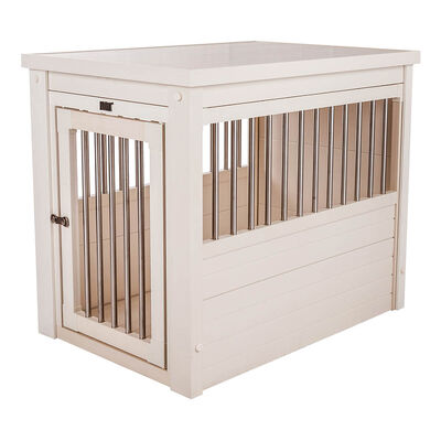 New Age Pet, InnPlace Dog Crate - Antique White