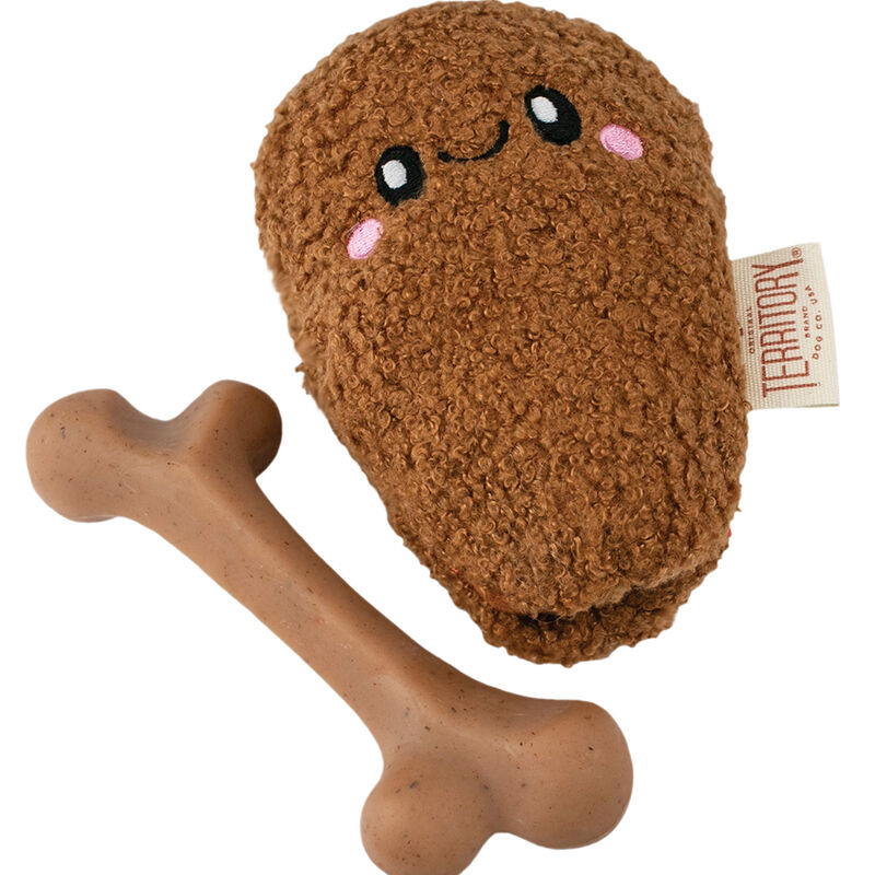 Territory, 2-in-1 Meat on Bone Chicken Toy image number null