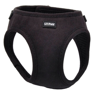 Microfiber Harness, Black, X-Small - 3/8" x 8"-10"