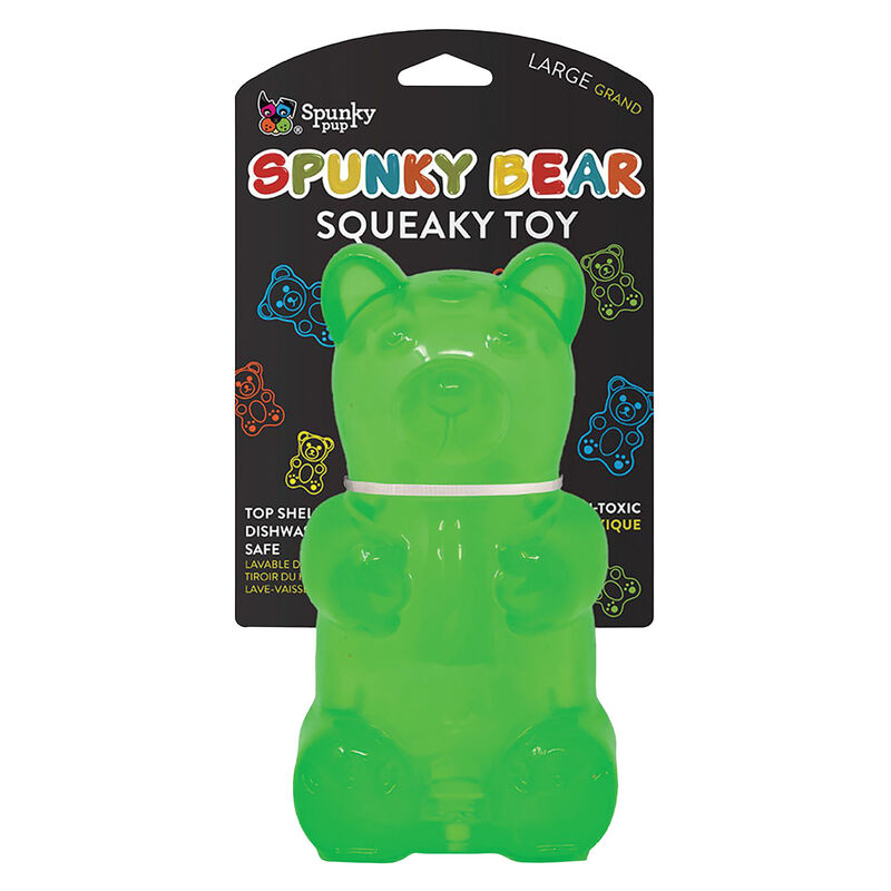 Spunky Pup, Spunky Bear - Squeaky Toy image number null