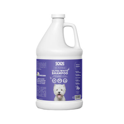 Soos, All Natural Ultra White Hypoallergenic Shampoo
