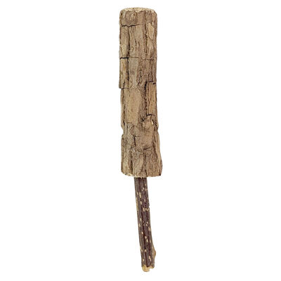 Ren’s 50th Anniversary Wood Log Cat Stick