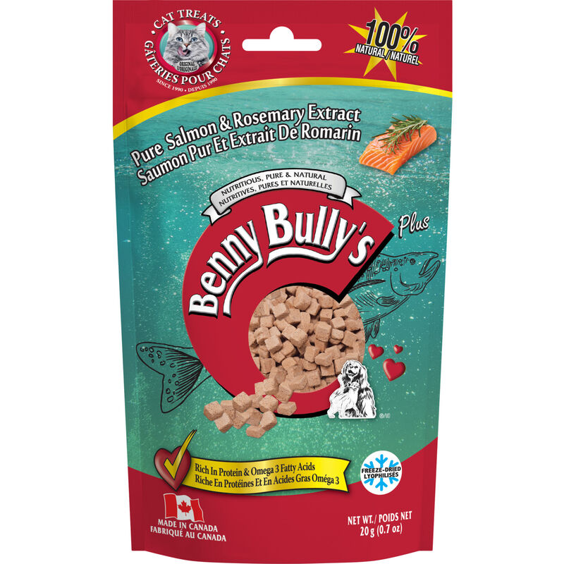 Benny Bully's, Feline Salmon Chops - 20 g - Cat Treat image number null