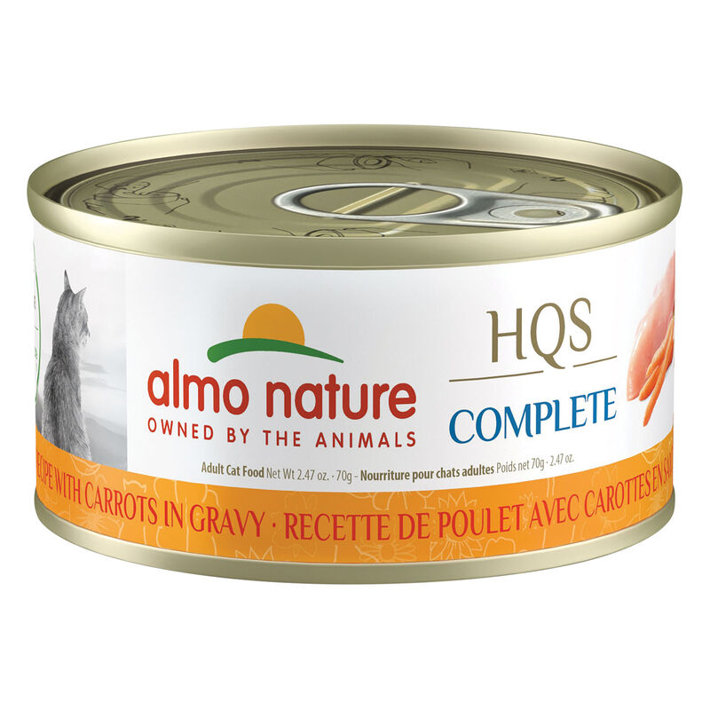 Feline, Can-HQS Comp Chkn w/ Carrots In Gravy-70g image number null