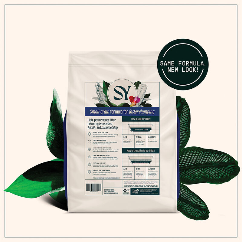 Biodegradable Multi Cat Odor Litter - Small Grain image number null
