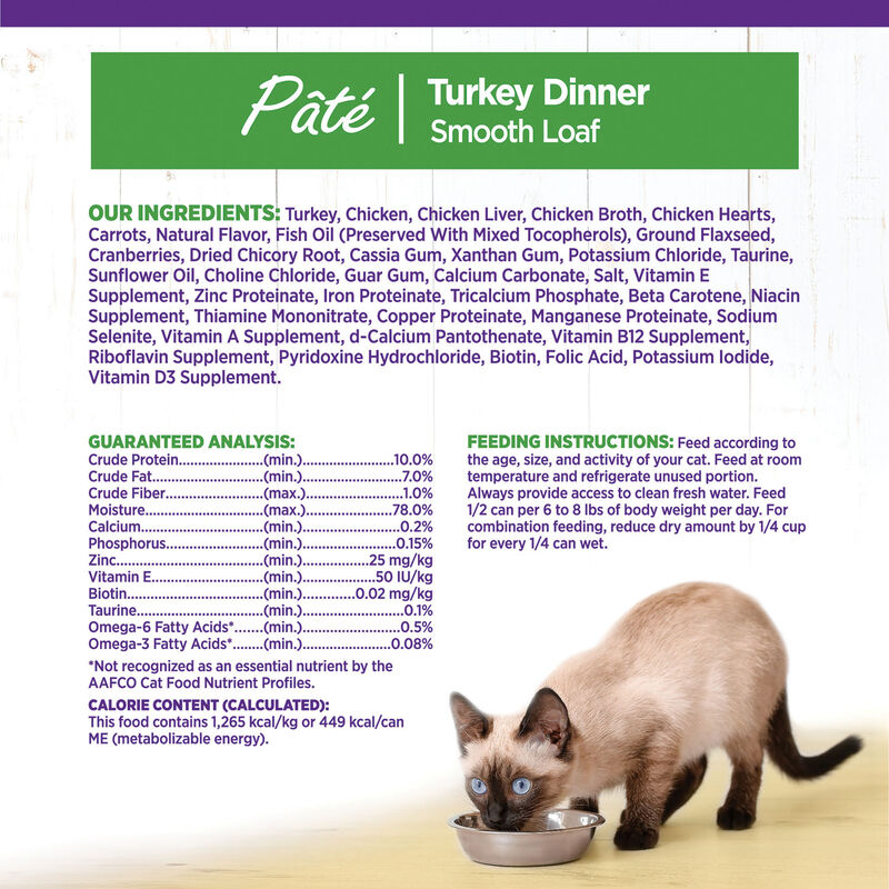 Wellness, Canned Cat Food, Complete Health, Turkey - Wet Cat Food image number null