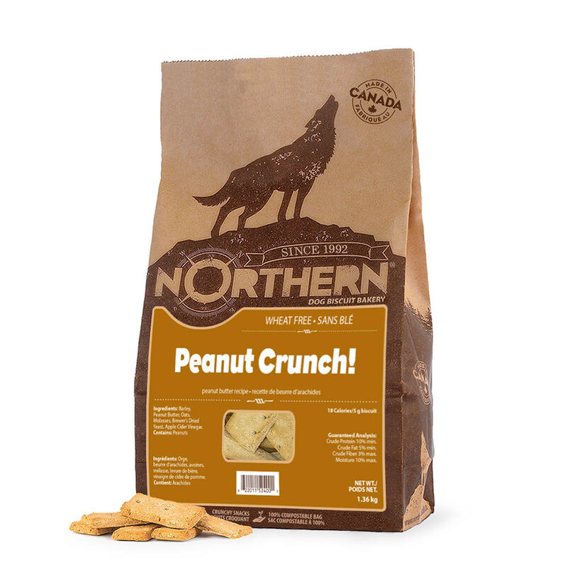 Northern Biscuit, Wheat Free Peanut Crunch! - 1.36 kg - Dog Biscuit image number null