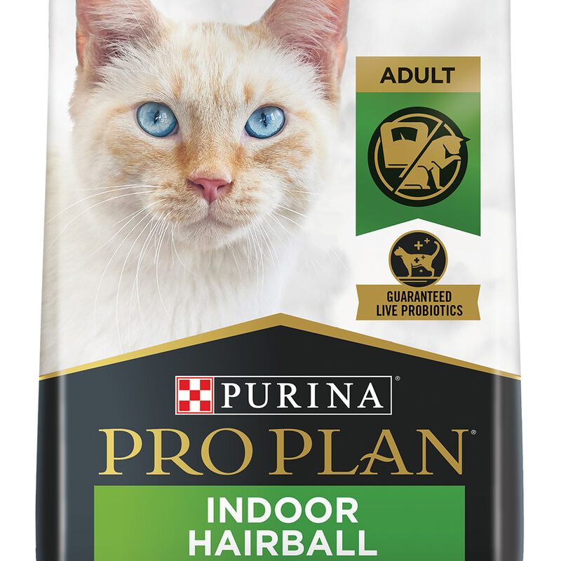 Pro Plan, Feline, Adult - Specialized Indoor Hairball Care - Salmon & Rice - Dry Cat Food image number null