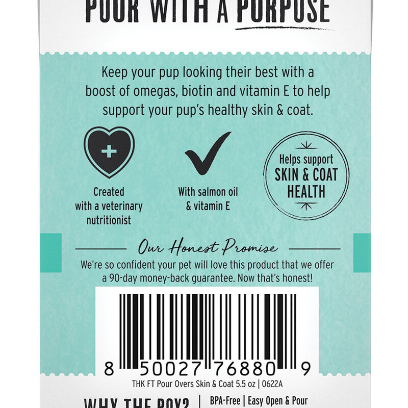 The Honest Kitchen, Functional POUR OVERS Skin & Coat Support - Salmon Stew - Wet Dog Food image number null