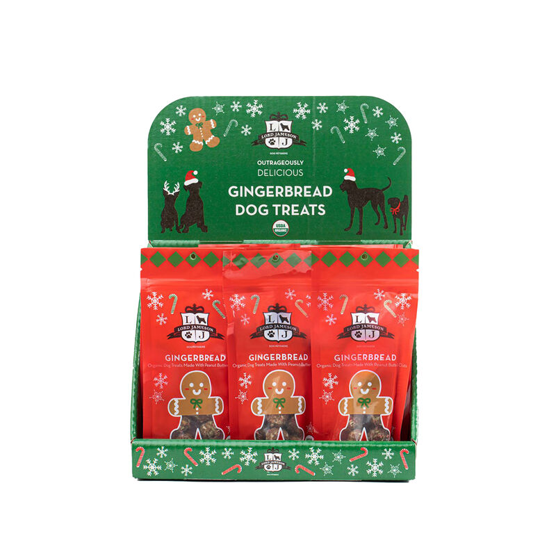 Gingerbread Organic Dog Treats - 170 g image number null