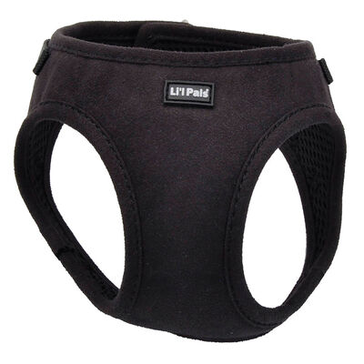Microfiber Harness, Black, X-Small - 3/8" x 8"-10"