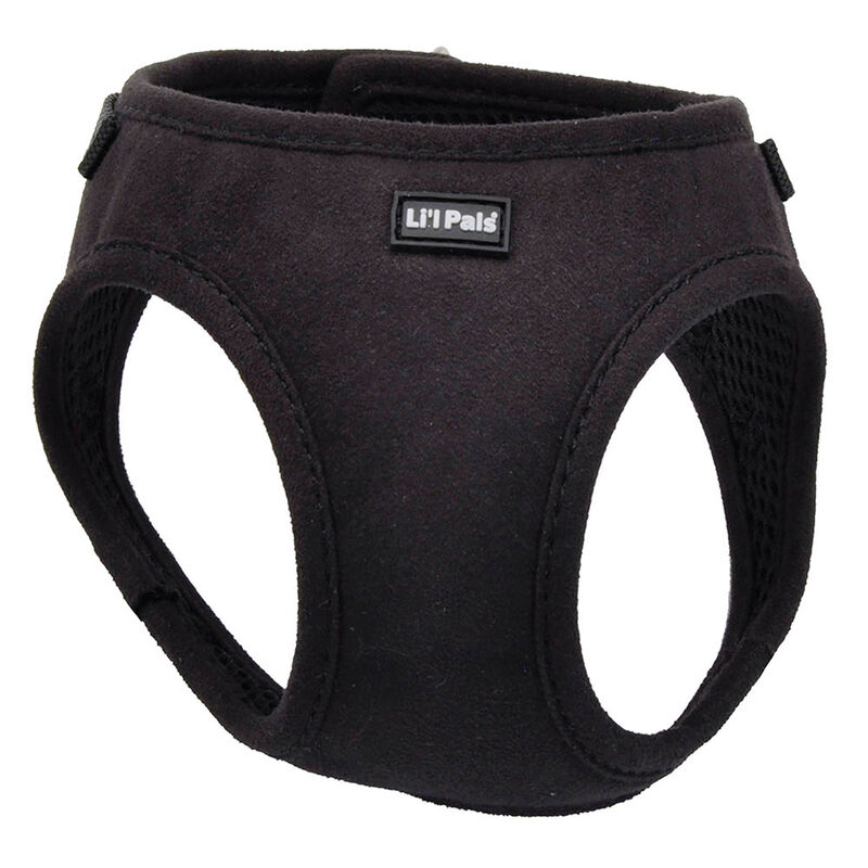 Microfiber Harness, Black, X-Small - 3/8" x 8"-10" image number null