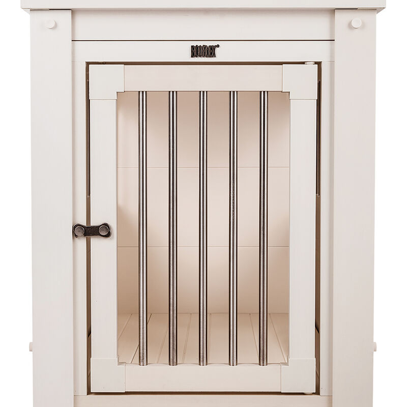 New Age Pet, InnPlace Dog Crate - Antique White image number null