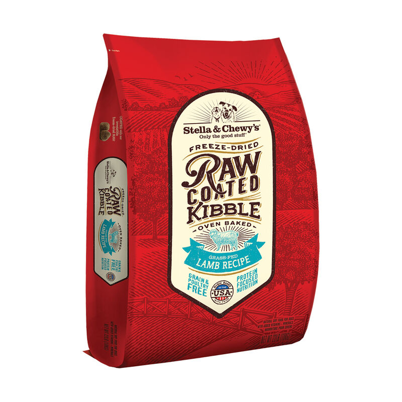 Stella & Chewy's, Dog Raw Coated Kibble, Grass Fed Lamb Recipe image number null