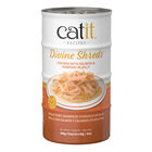 Catit, Divine Shreds in Jelly - Chicken with Salmon & Pumpkin - Wet Cat Food - 85g x 4pk image number null