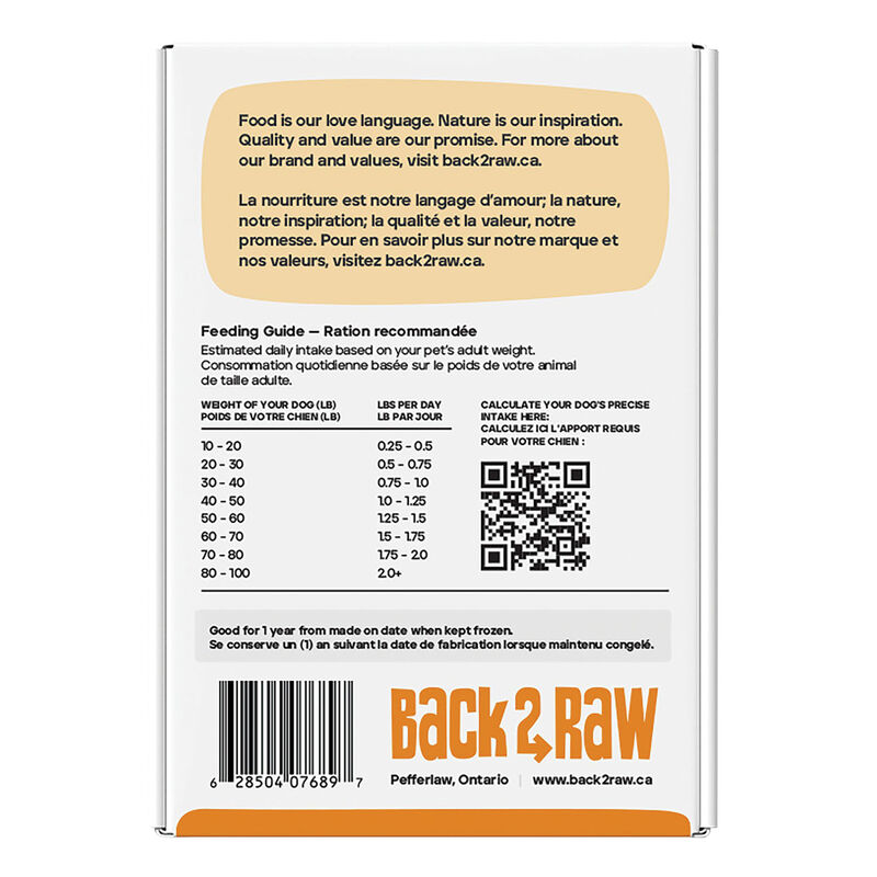 Back2Raw, Complete - Rabbit Blend - 1.81 kg - 4 x 1 lb image number null