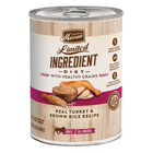 Merrick, Can, Adult - LID Healthy Grains - Turkey - 360 g - Wet Dog Food image number null