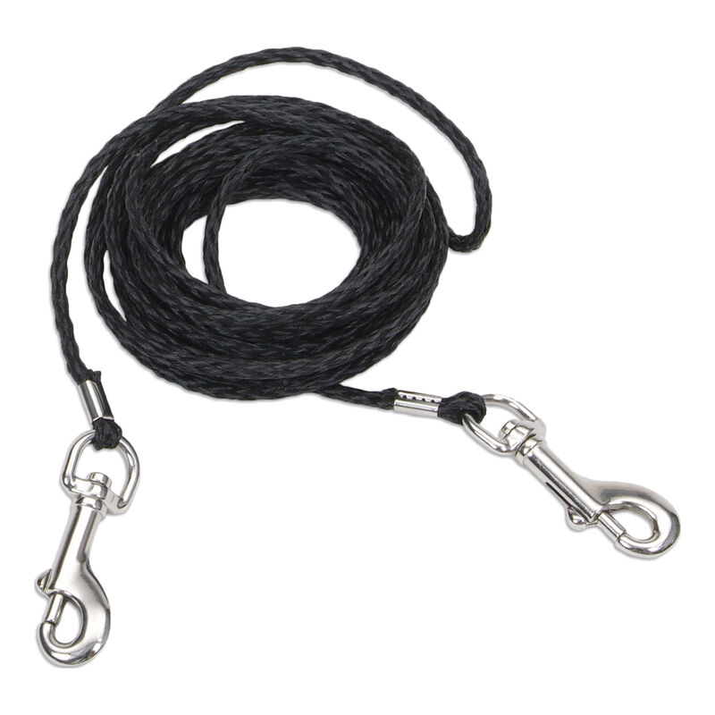 Coastal, Cat Tie Out - Black - 1/8" x 15' - Cat Tie Out image number null