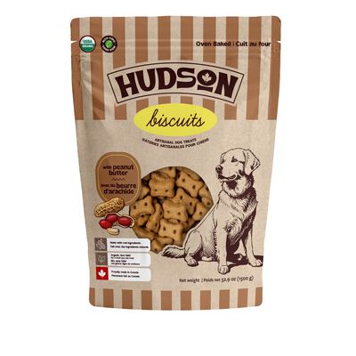 Hudson, Roasted Peanut Butter - Dog Biscuit