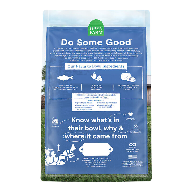 Open Farm, Catch-Of-The-Season Whitefish Adult Cat Dry Food - Dry Cat Food image number null