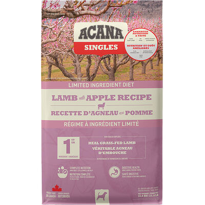 Acana, Adult - Singles Lamb & Apple - Dry Dog Food