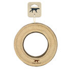 Tall Tails, Leather Wool Ring - 7" - Toss Dog Toy image number null
