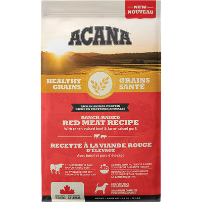 Acana, Adult - Healthy Grains - Red Meat - Dry Dog Food