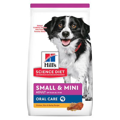 Science Diet, Adult - Small & Mini Breed, Oral Care - Dry Dog Food