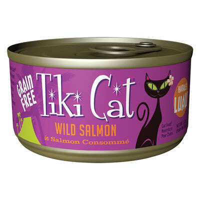 Tiki Cat, Can, Feline Adult - Hanalei Luau - Wild Salmon - 79 g