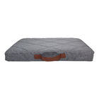 BeOneBreed, Power Nap Bed - Dark Gray - Plush Dog Bed image number null