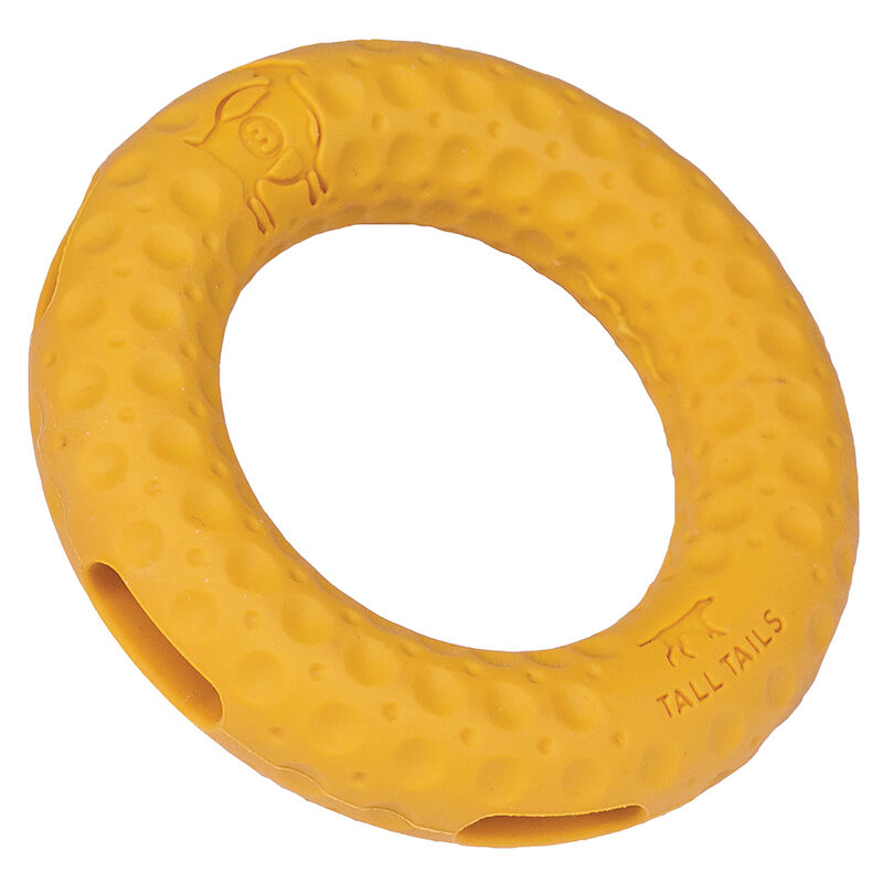 Tall Tails, GOAT Rubber Ring - 3" - Toss Dog Toy image number null