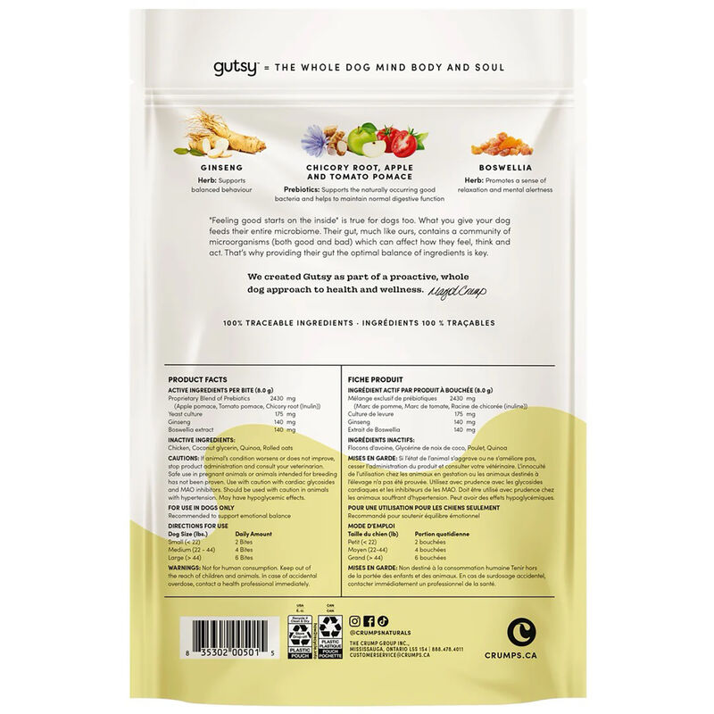 Crumps' Naturals, Gutsy - Happy Bites image number null