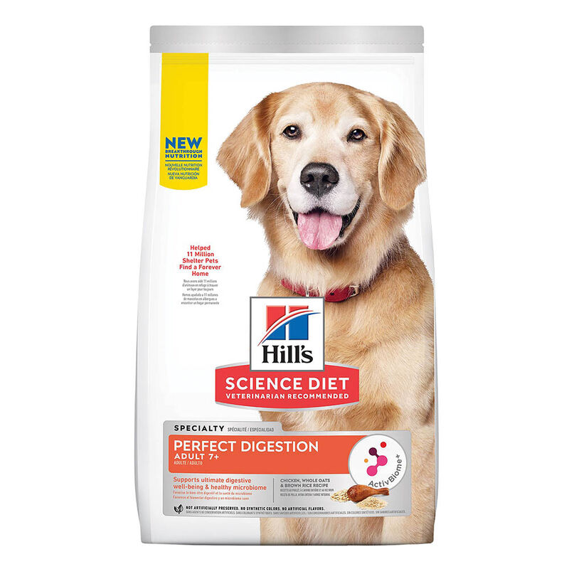 Science Diet, Adult 7+ - Perfect Digestion Chicken - 9.98 kg - Dry Dog Food image number null