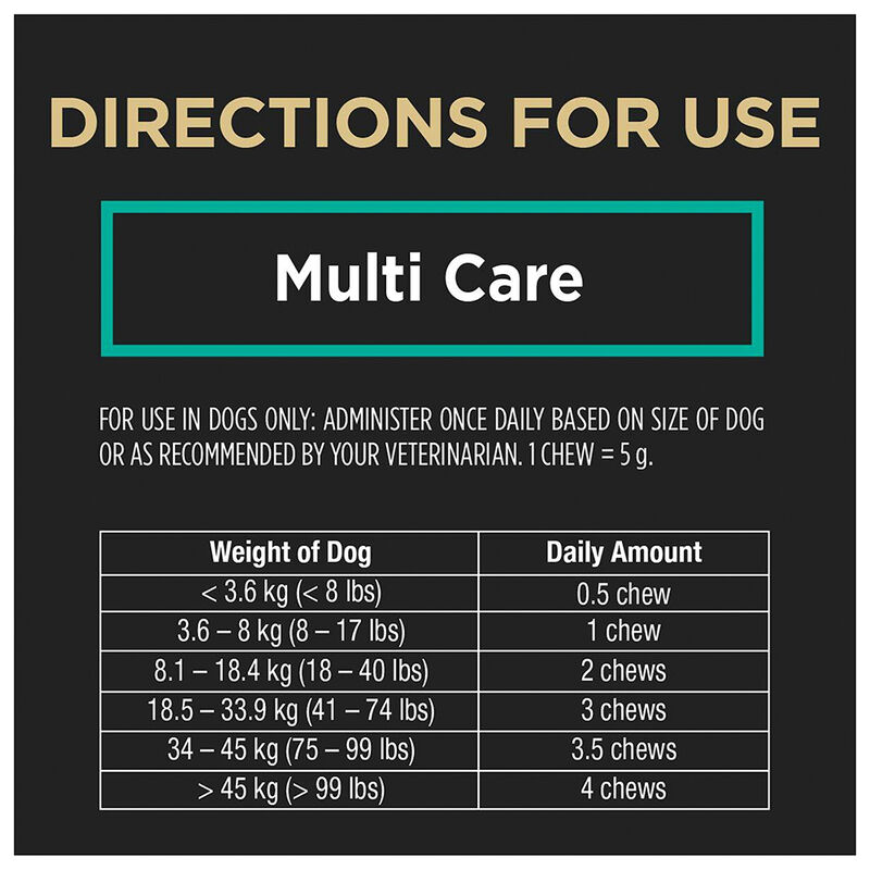 Pro Plan, Multi Care Chews image number null