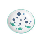 PetRageous, Bubble Fish Saucer - Turquoise Shimmer - 5" image number null