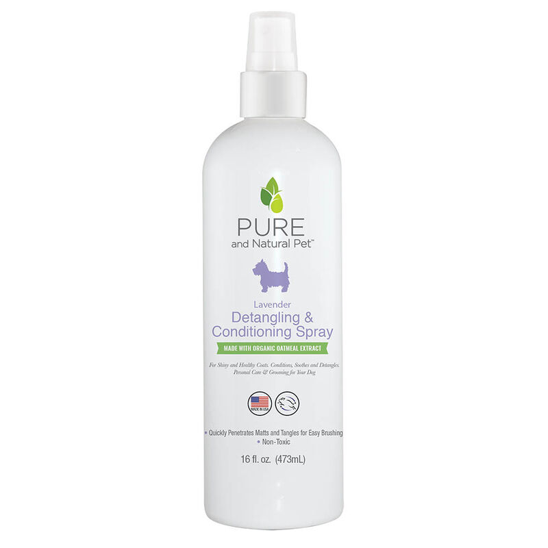 Pure and Natural Pet, Detangling & Conditioning Spray - 16 oz image number null