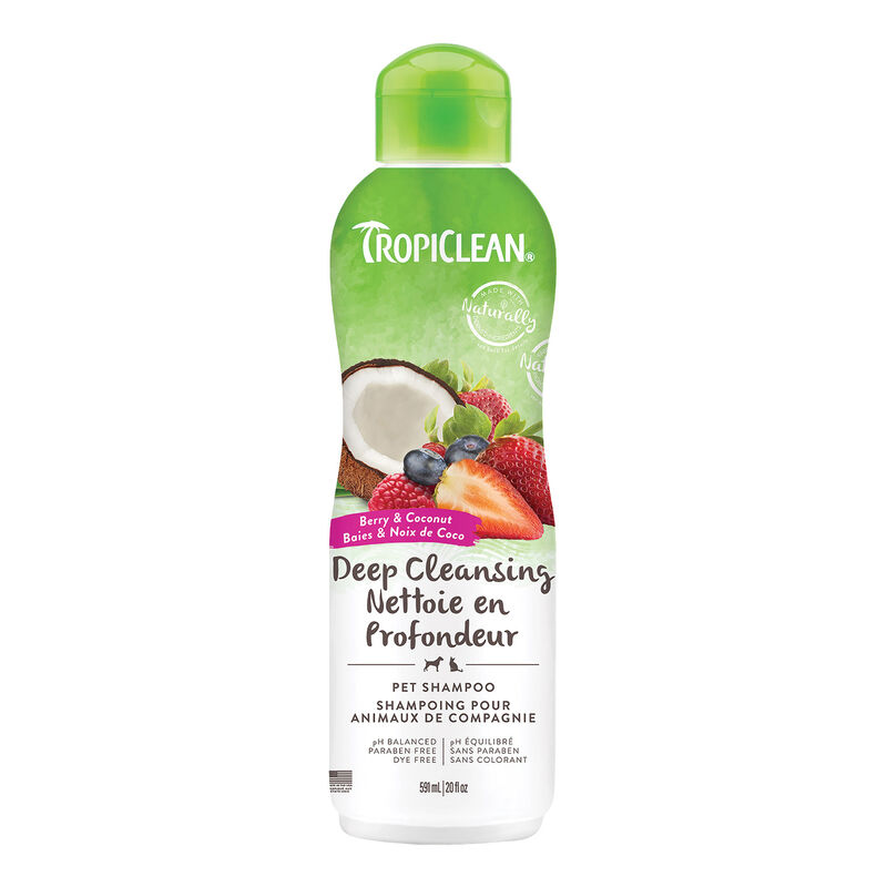 Tropiclean, Berry & Coconut Shampoo image number null